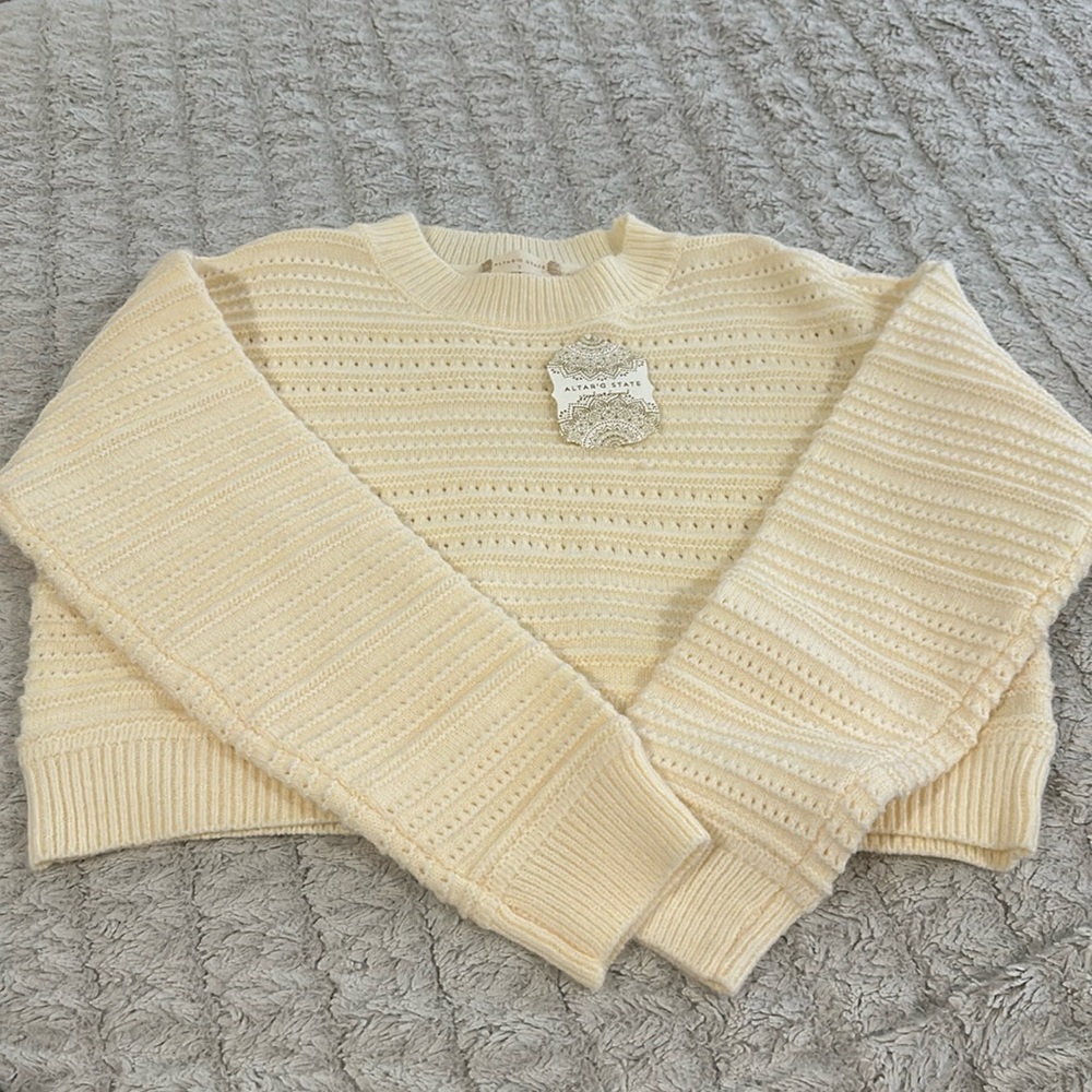 Altar’d State Cropped Sweater